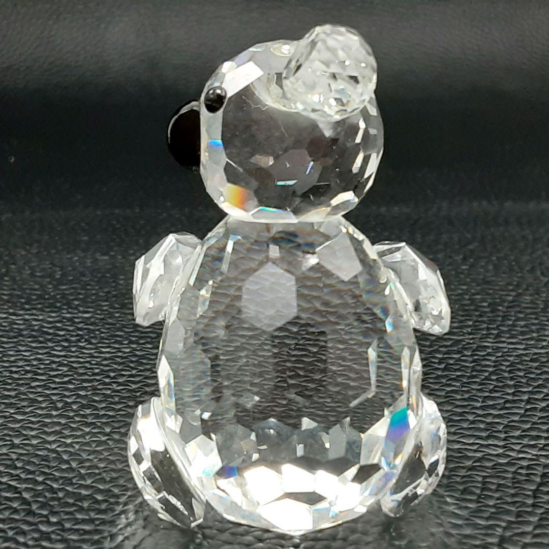 P387 スワロフスキー クリスタル コアラ 親子 2頭セット　お