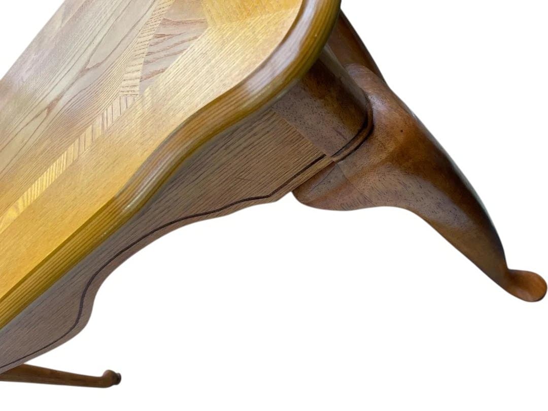 アンティーク　猫足　サイドテーブル　10c91