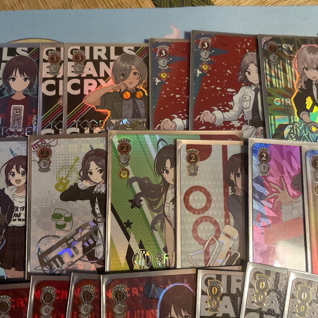 ヴァイス ガールズバンドクライ　フルホイル構築済みデッキ8扉　仁菜スリーブ付き