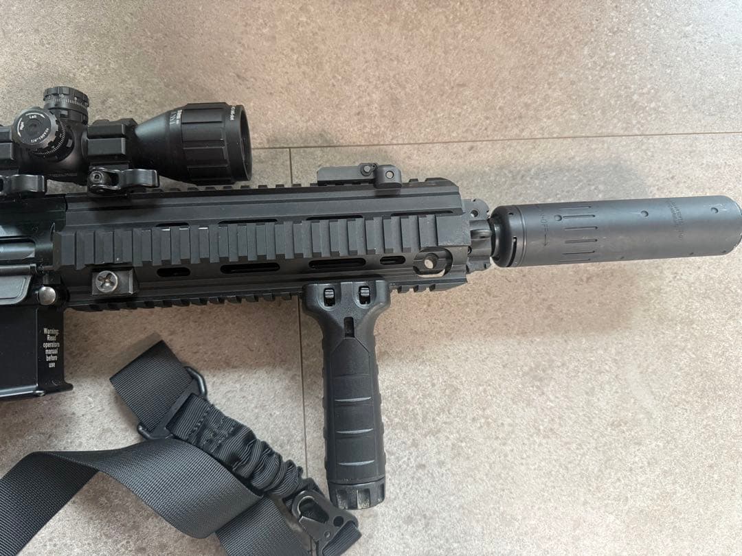 HK416 DEVGRUカスタム＋東京マルイイルミネーテッドスコープセット