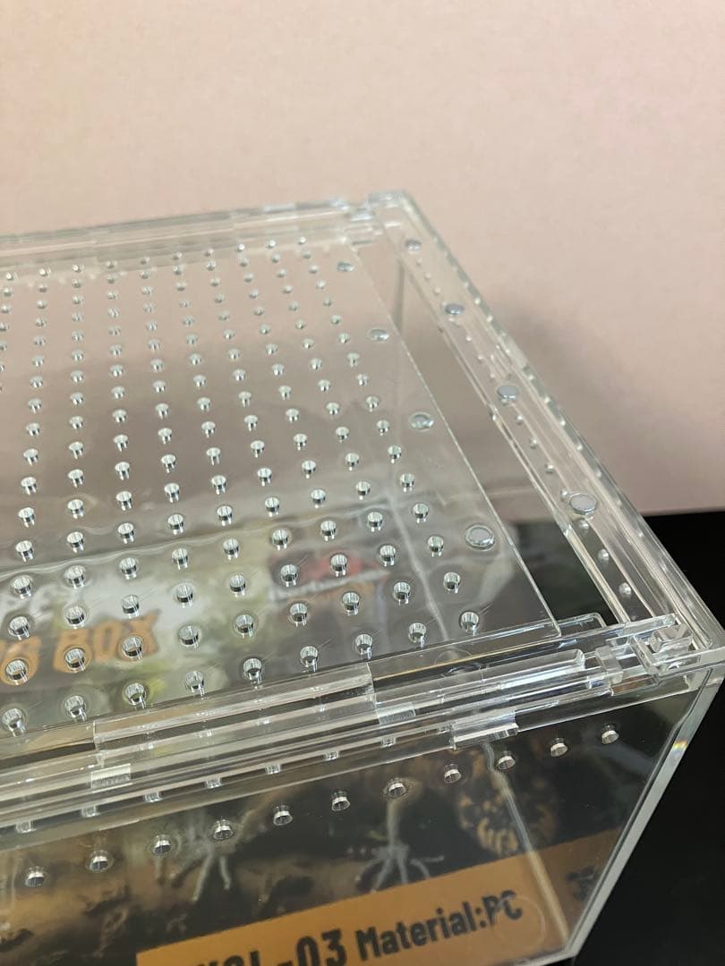 【ヘルズ】爬虫類ケージ×5 アクリル　マグネット