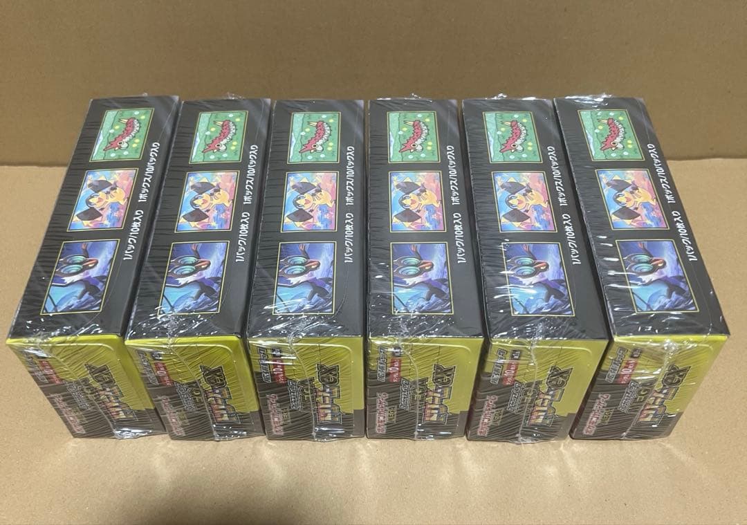 ポケモンカードゲームMEGA　ドリームex シュリンク付き　6BOX