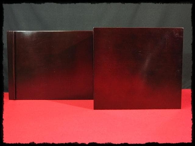 即中斎好 小袋棚 表千家 棚物 十三代 無盡宗左 分割式 茶道具 f261