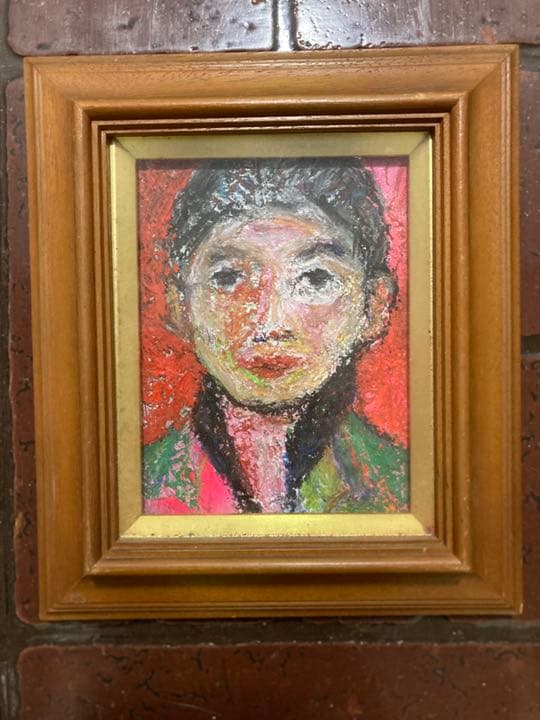 空飛ぶ画家糸川裕志の絵画 、ポップアートの人物画、三男利裕