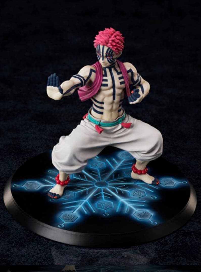 【新品未開封】 鬼滅の刃 上限の参 猗窩座 術式展開 破壊殺 羅針 1/8完成品