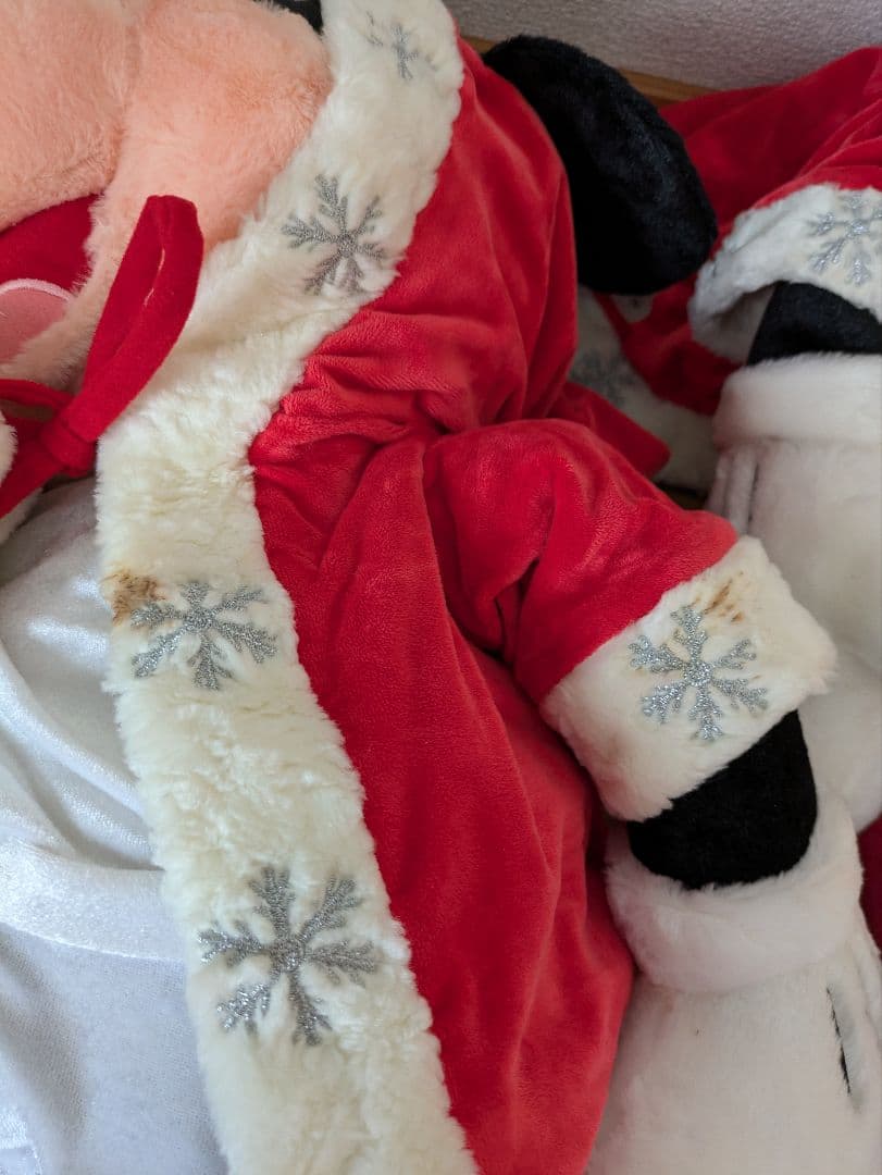 ミッキー ミニー ぬいぐるみ セット クリスマス 2004