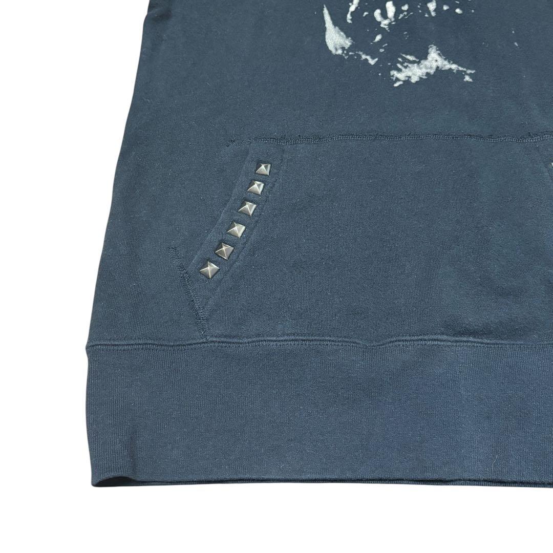 希少　ヒステリックグラマー スカルベリー フーディー スタッズ パーカー