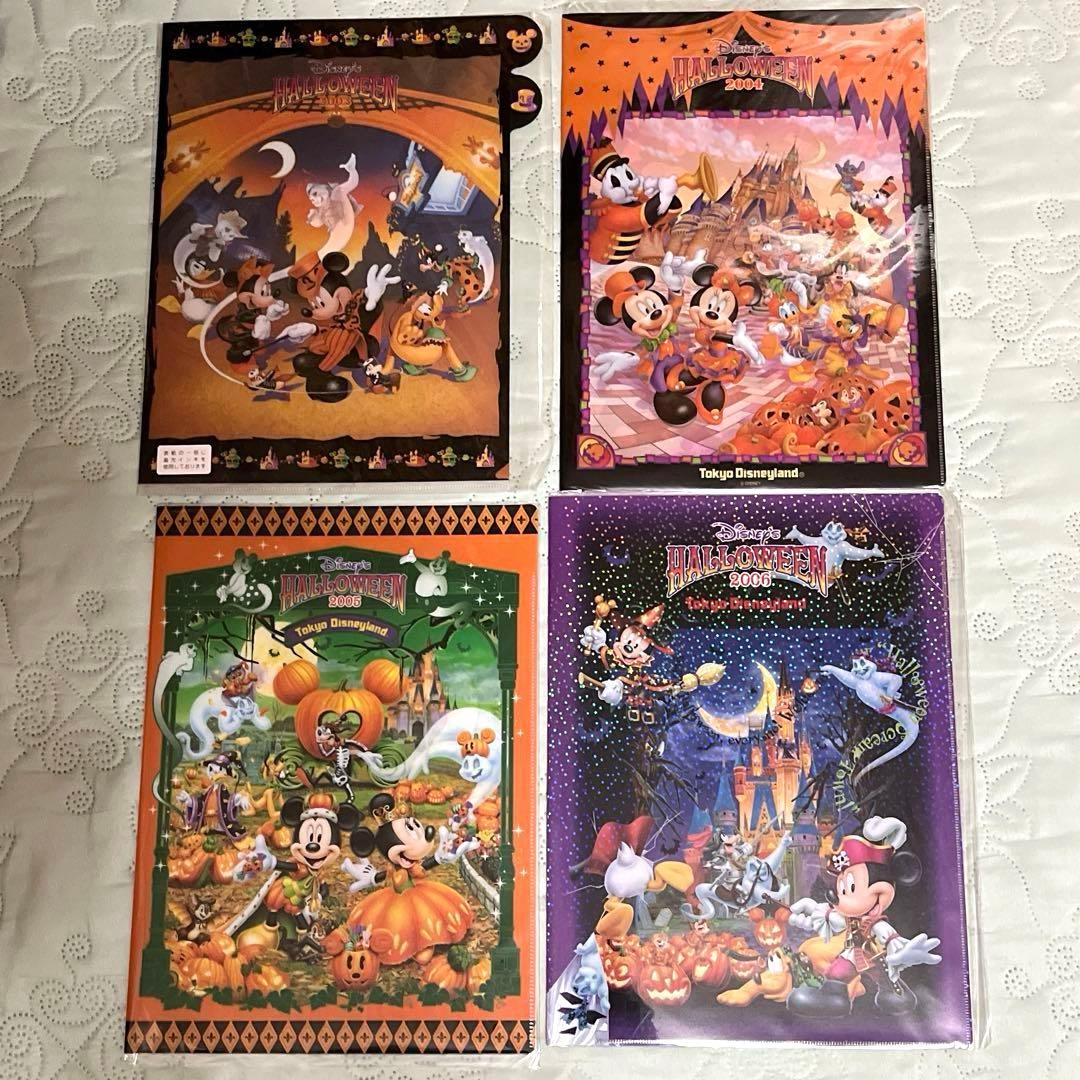 ディズニー クリアファイル(ディズニーランド&ディズニーシー)ハロウィン 21点