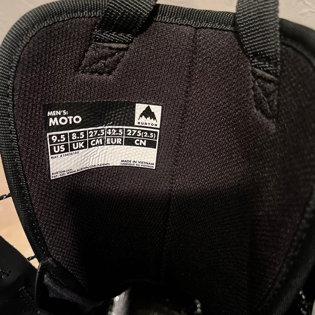 Burton Moto スノーボードブーツ 27.5センチ 初心者2回使用美品