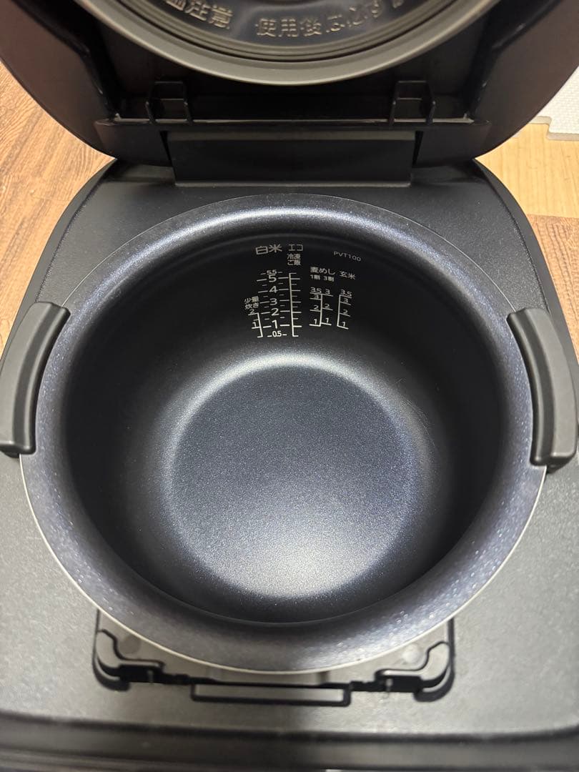 TIGER 炊きたて IHジャー炊飯器 JPV-T100 5.5合炊き