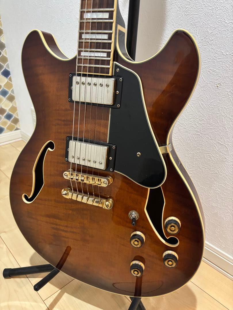 ibanez AS93-VLS エレアコ