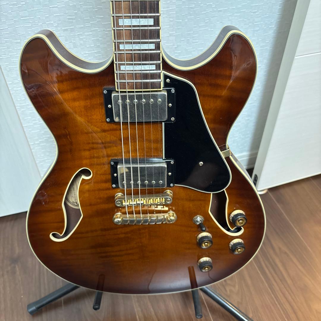 ibanez AS93-VLS エレアコ