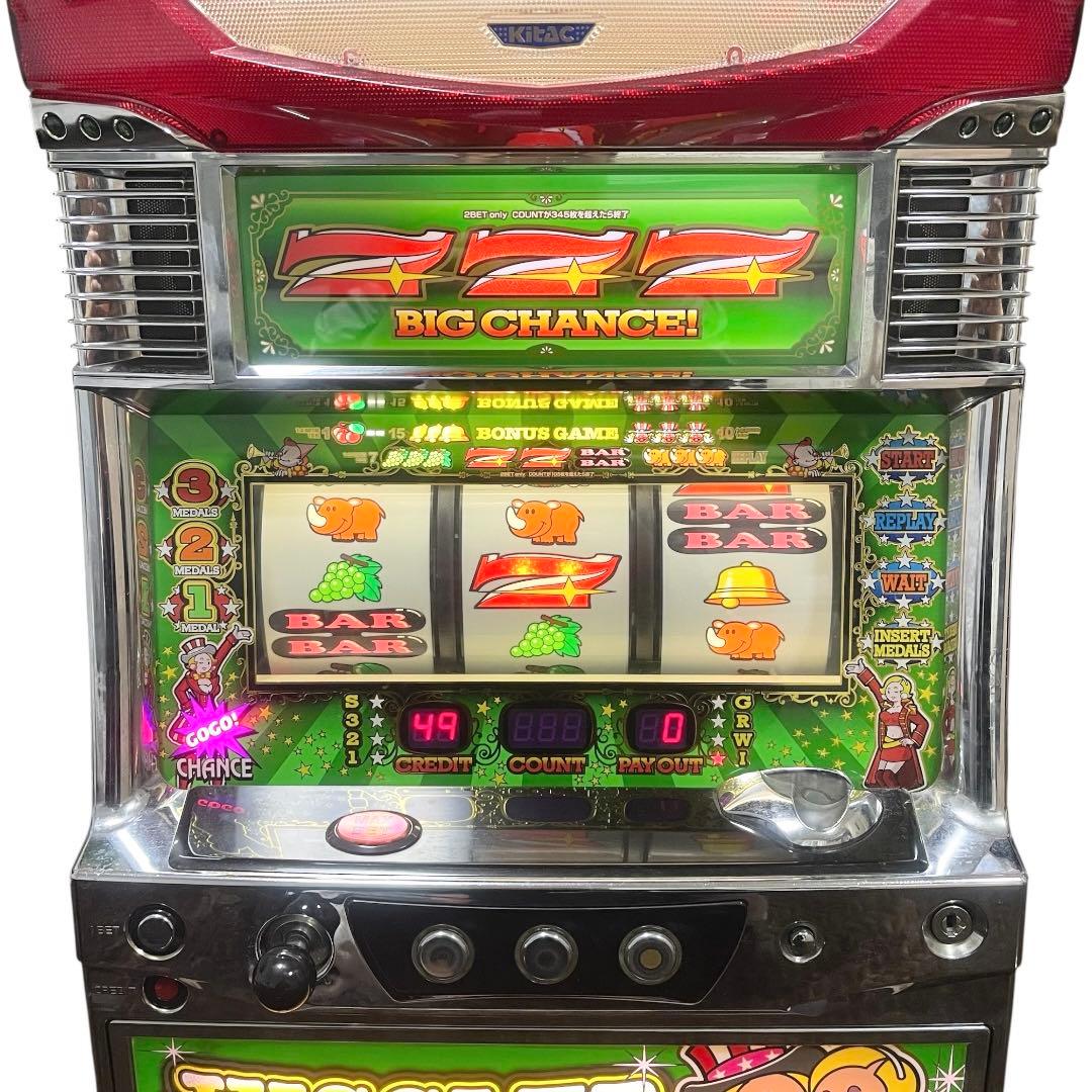 【名機】パチスロ実機 ジャグラーガールズK 不要機付き