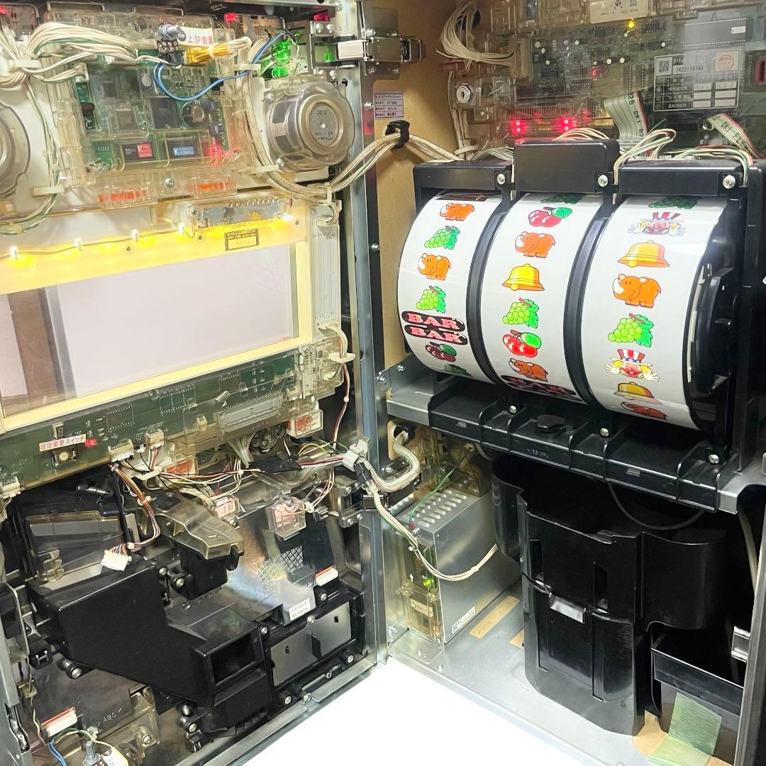 【名機】パチスロ実機 ジャグラーガールズK 不要機付き