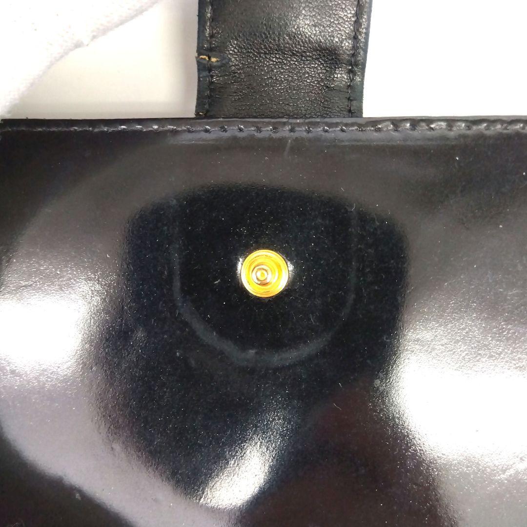 LK04 シャネル ココマーク Wホック財布 シール付き ゴールド金具