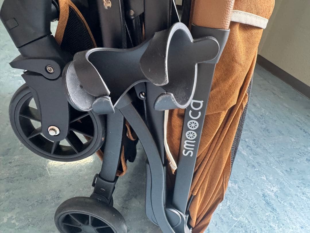 smooca　コンパクト ペットカート ライトブラウン