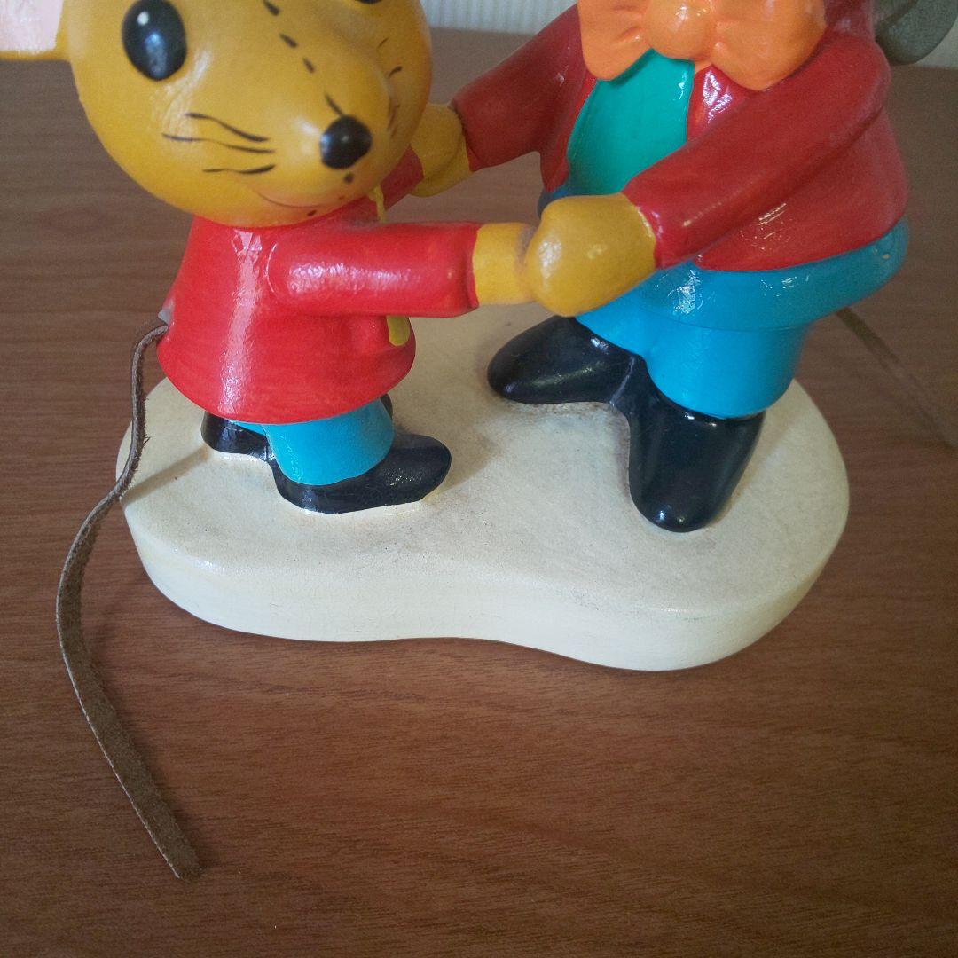 【昭和レトロ】1975年頃「親子ねずみの不思議な旅」貯金箱Sanrio 当時物