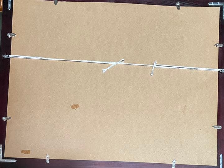 世界に愛された版画家☆本間武男　「雪の晴れ間」