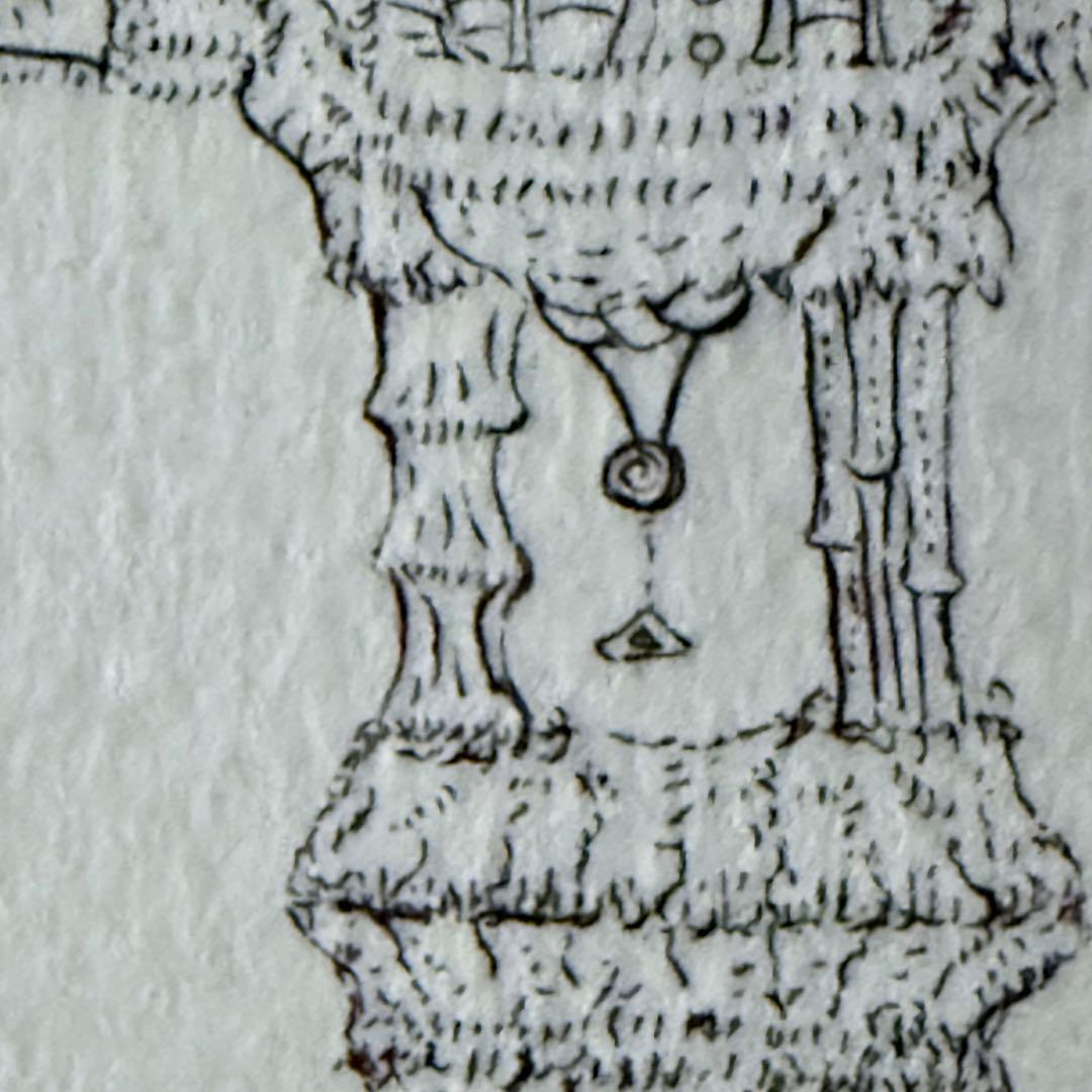 2220様感謝‼️希少‼️能島芳史ウエディング記念作「ツリーマン」銅版画エッチング