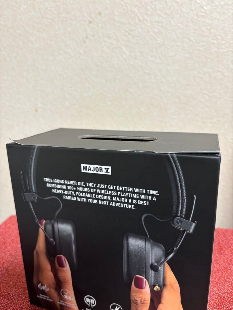 Marshall Major Ⅴワイヤレスヘッドホン 国内正規品 美品