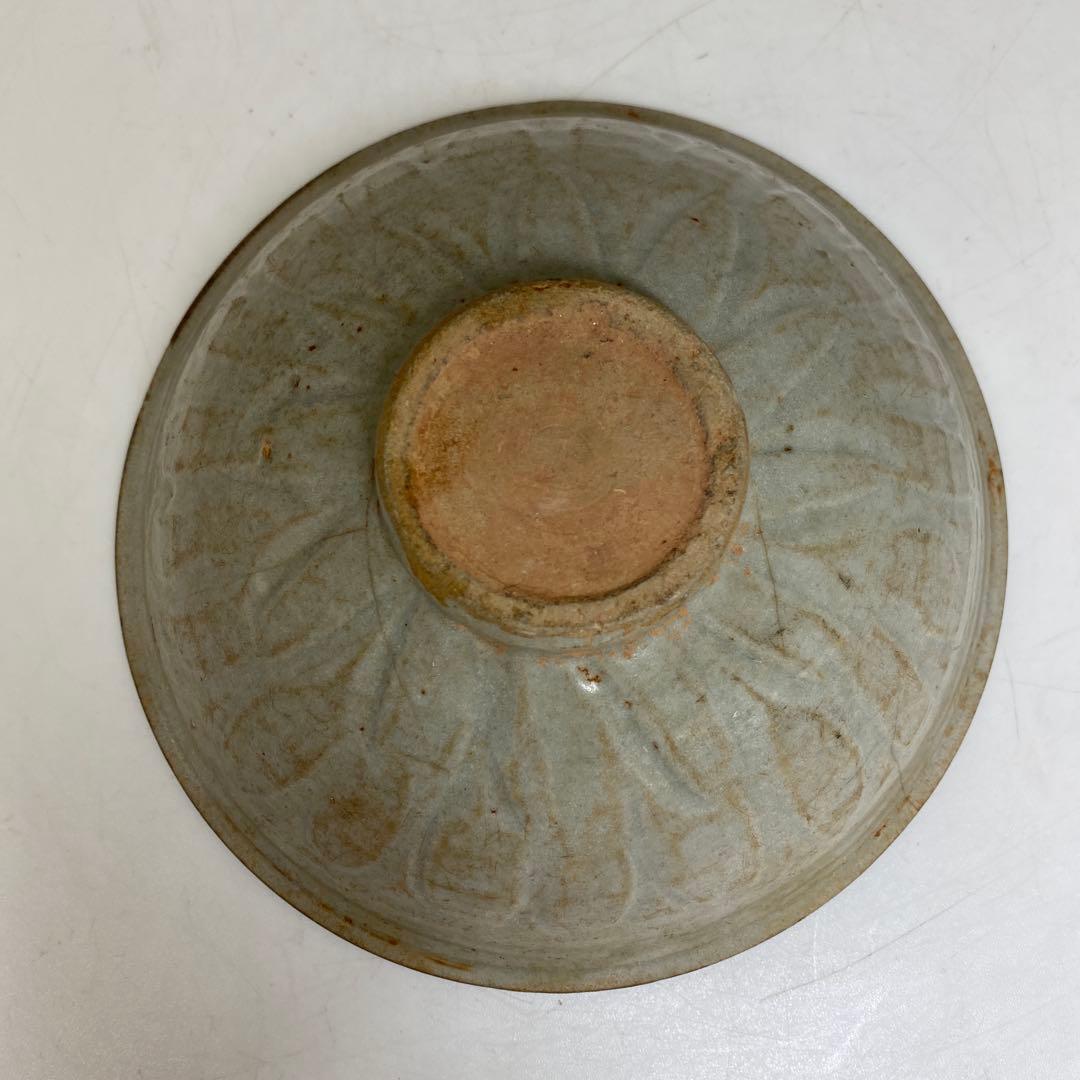 中国宋時代　青白磁鉢　幅約17.3㎝　東さ7-0616②