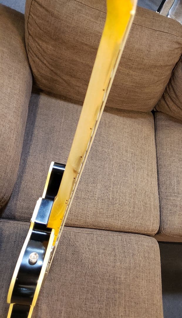 ヴィンテージ風エレキギター ブラック Vintage Icon V59