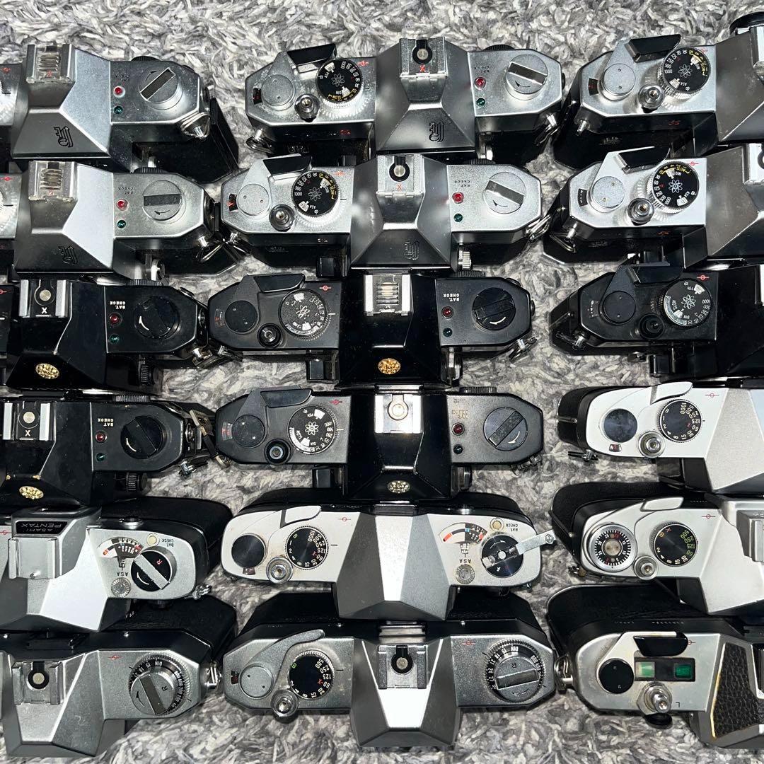 【ジャンク】YASHICA ヤシカ フィルムカメラ　一眼レフ 24台セット