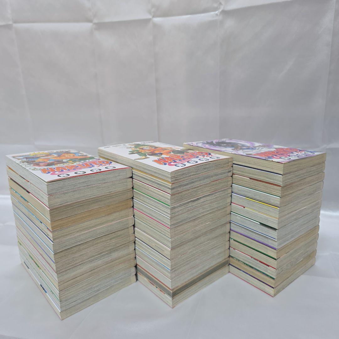 NARUTO 全72巻[完]+関連本2冊/全巻簡易クリーニング済み/N01