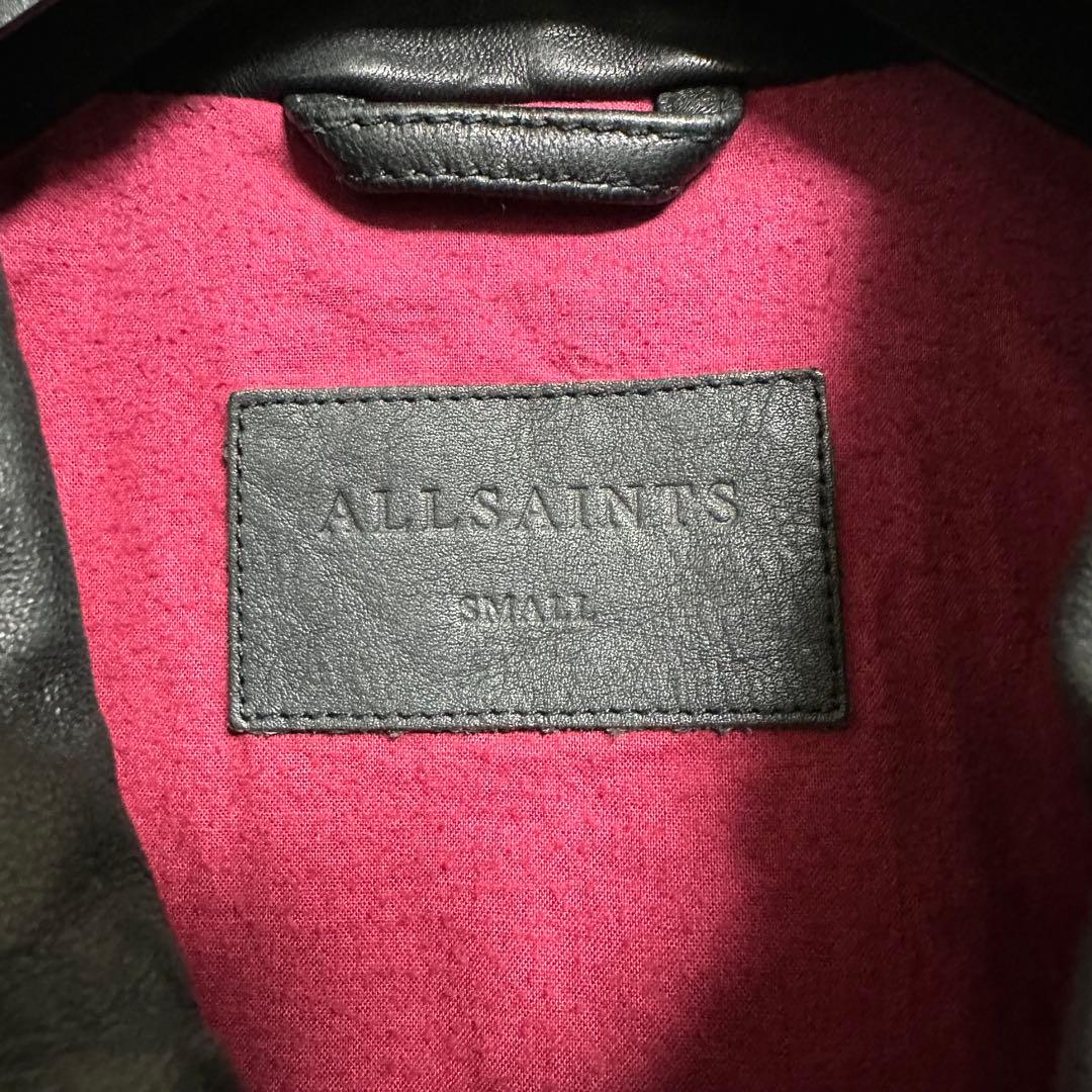 オールセインツ　レザージャケット