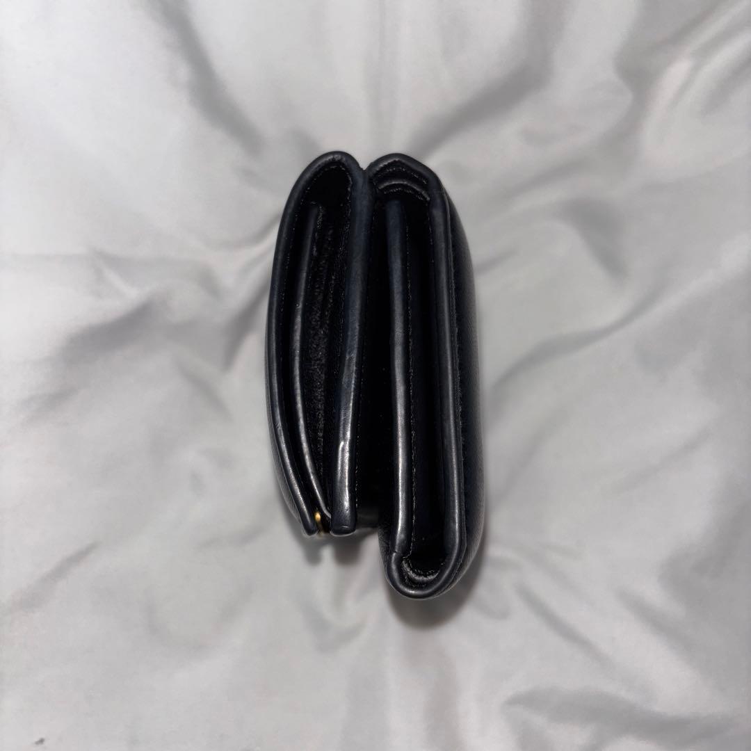 LOEWE ロエベ 財布 ミニ財布 ウォレット ミニウォレット 三つ折財布 黒