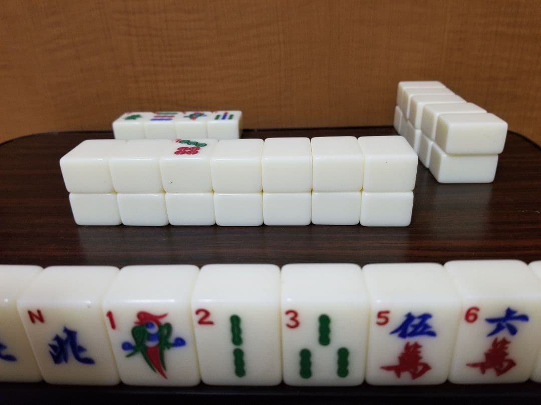 麻雀牌　★裏面白色大型牌★