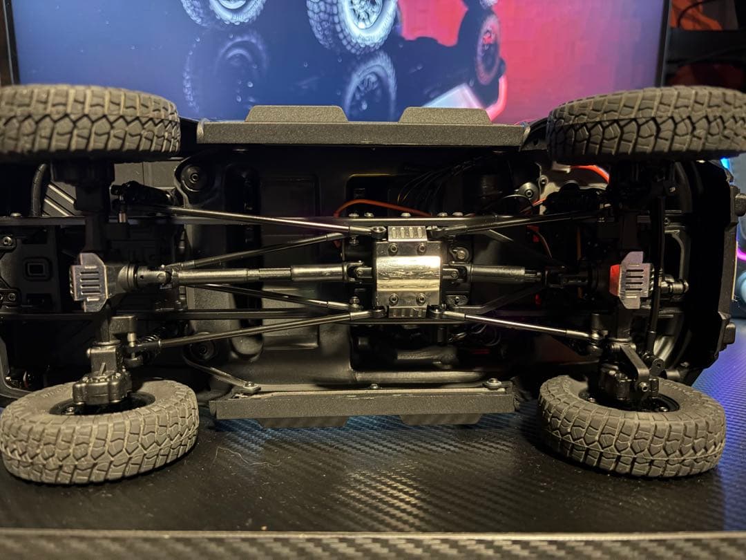 FMS Fcx18 HUMMER EV ブラック ラジコン