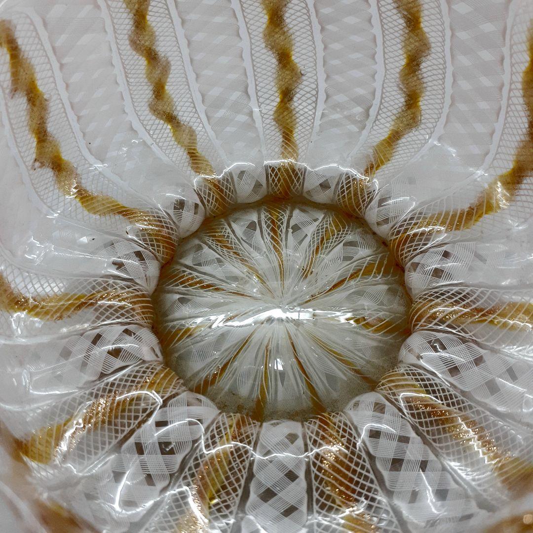 MURANO ムラノ 金彩 レース お碗 皿