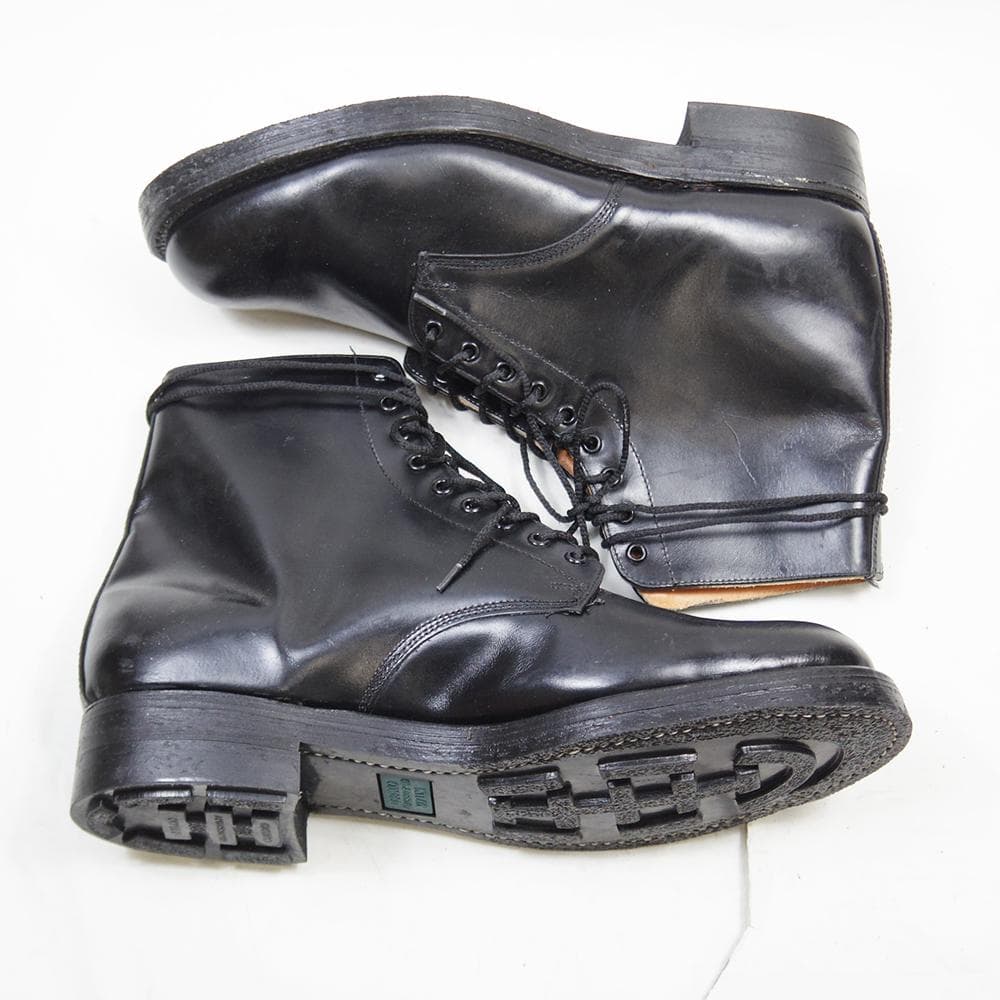 28cm　デッドストック　カナダ　ポリスブーツ　ミリタリー　P4136