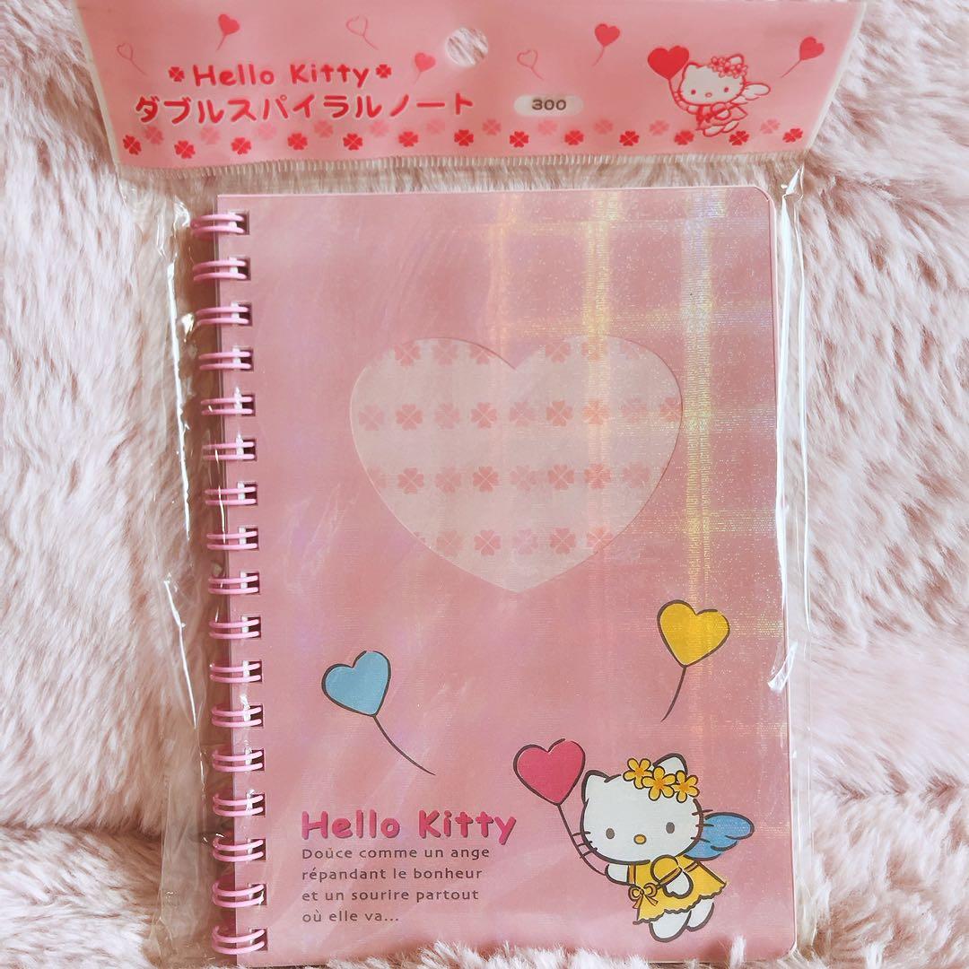 希少レア　ハローキティ　エンジェル　バルーン　レターセット　メモ　平成レトロ