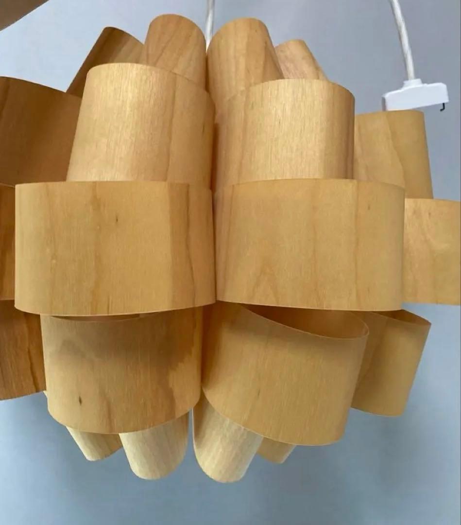 谷俊幸 ペンダントライトdon2 WOOD SHADE どん2 ウッド