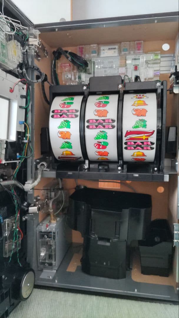 ６号機Ｓアイムジャグラーオートプレイ機能付不要機ゴールドLightセット