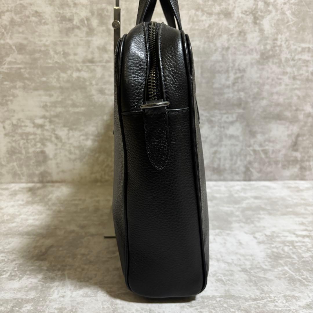 H255 美品✨COACH コーチ　ビジネスバッグ　ハンドバッグ　オールレザー