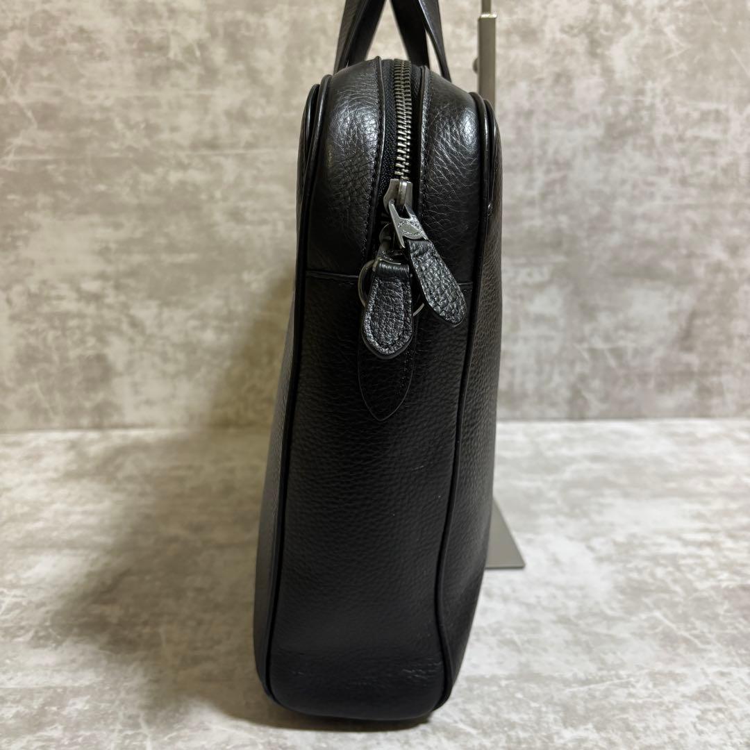 H255 美品✨COACH コーチ　ビジネスバッグ　ハンドバッグ　オールレザー