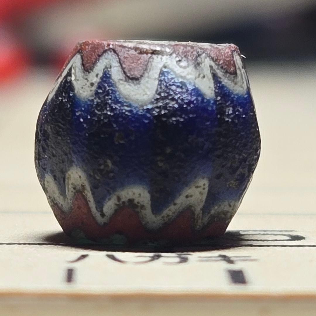 小粒　7層シェブロンビーズ　goro's等のカスタムに　10