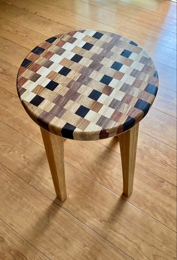 ハンドメイド　スツール