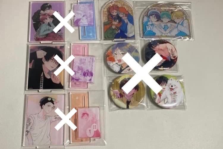 顔だけじゃ好きになりません　まとめ売り　宇郷奏人　土井垣陵　知見才南