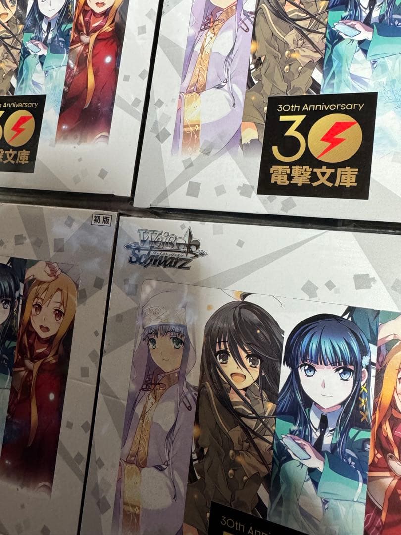 はやブー ヴァイスシュヴァルツ電撃文庫未開封8ボックス