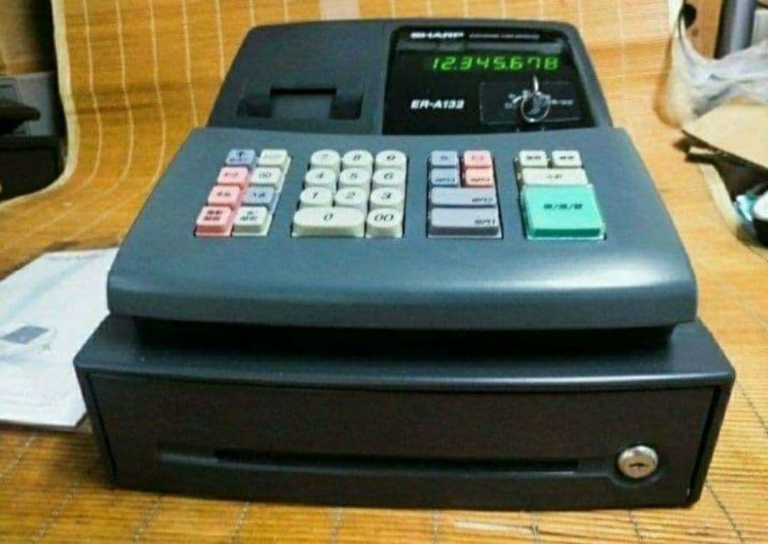 シャープレジスター　ER-A132　簡単便利特殊　送料込　653210