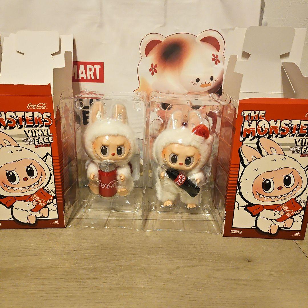 Marble☆POP MART☆コカコーラ☆ラブブ☆☆チェックメイト3体