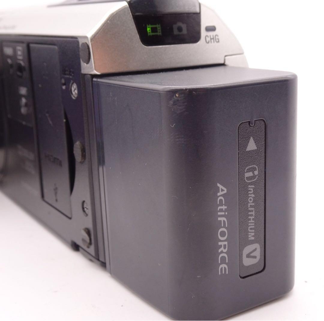 【完動美品】 SONY HDR-CX590V ハンディカム 純正大容量バッテリー