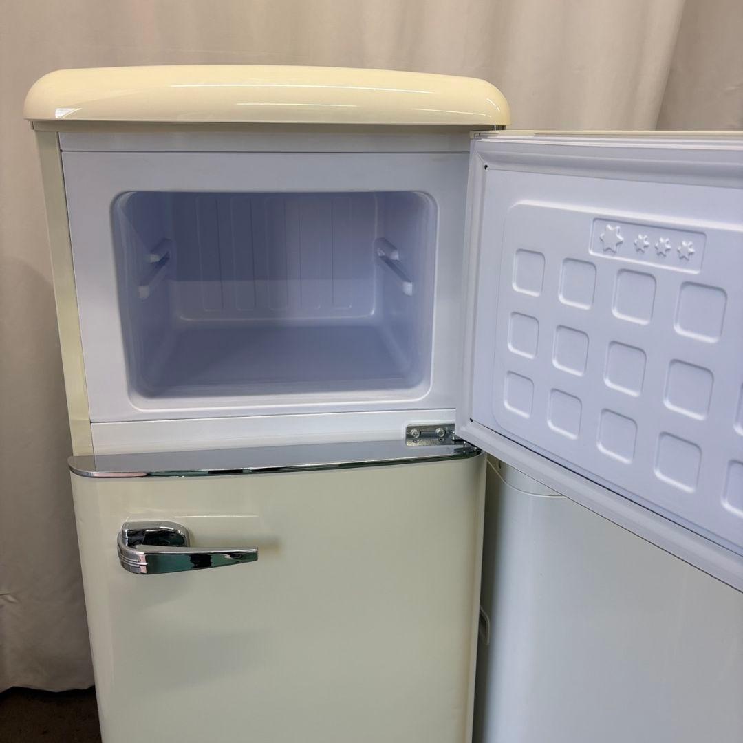 90　おしゃれ　レトロ冷蔵庫　洗濯機　7キロ　一人暮らし　SHARP　設置無料