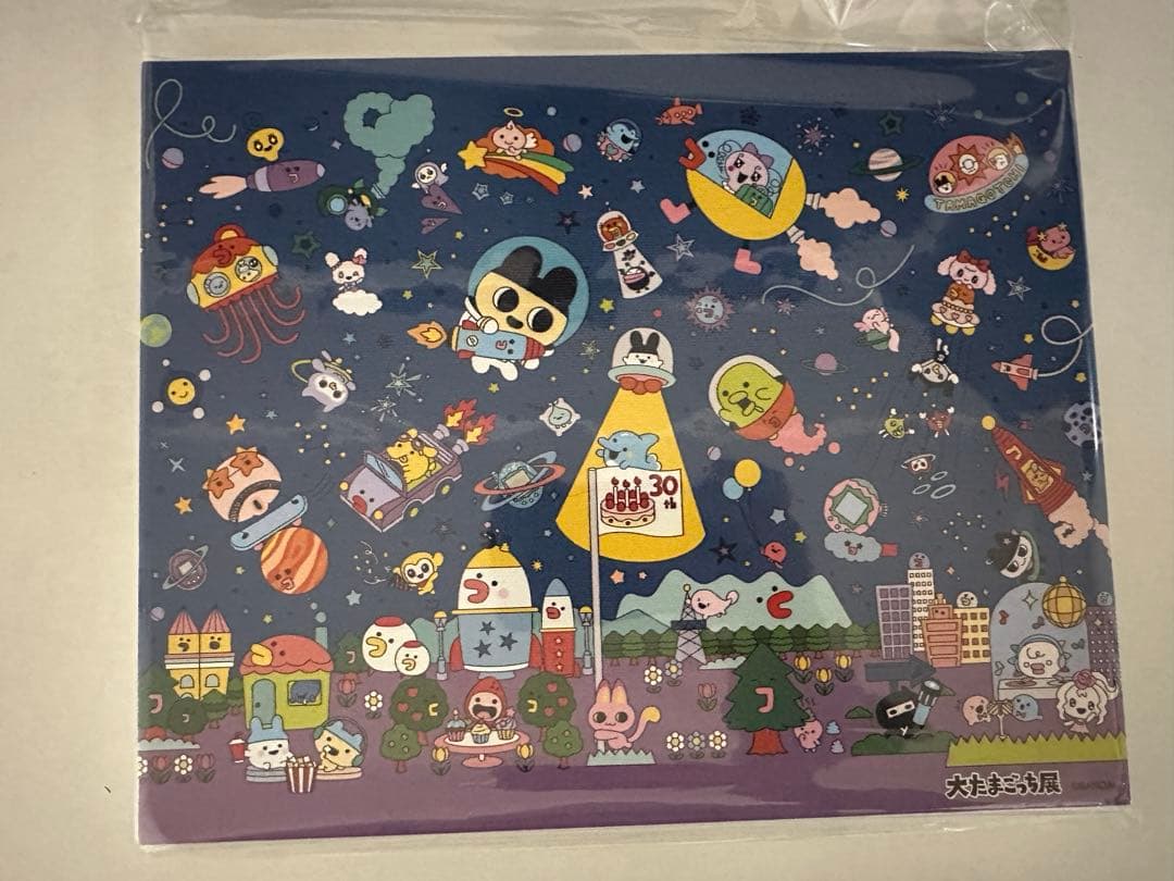 【希少】大たまごっち展　キャンバスアート　F3 30周年記念デザイン