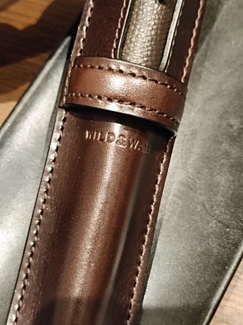 ワイルドスワンズ ピークアブー1 １本差しペンケース サドル