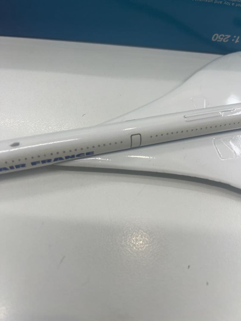 エールフランス コンコルド模型 1:250